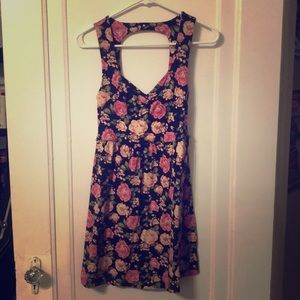 Floral mini dress